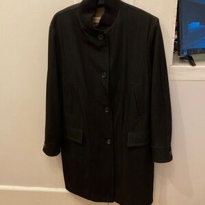 Fabulous Alberto Biani all weather, Black Women's Coat